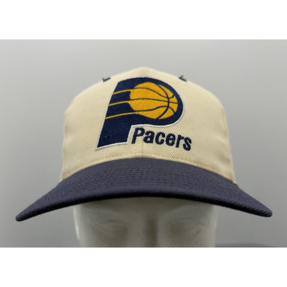Vintage NBA T.E.I. Indiana Pacers Hat Cap Basketball Snapback One Size